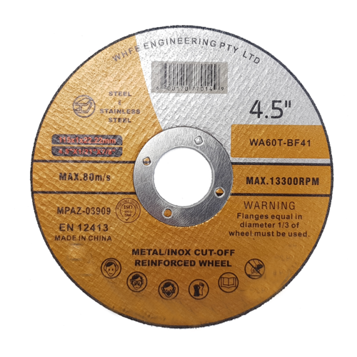 4.5" 115mm Cutting Disc Wheel 